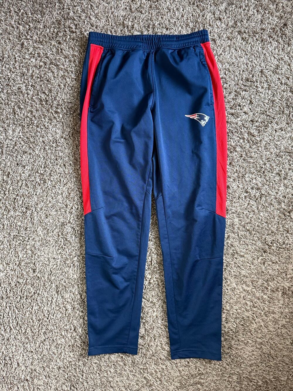 NFL New England Patriots Jogger Pants Size Medium Football Game Day Fan